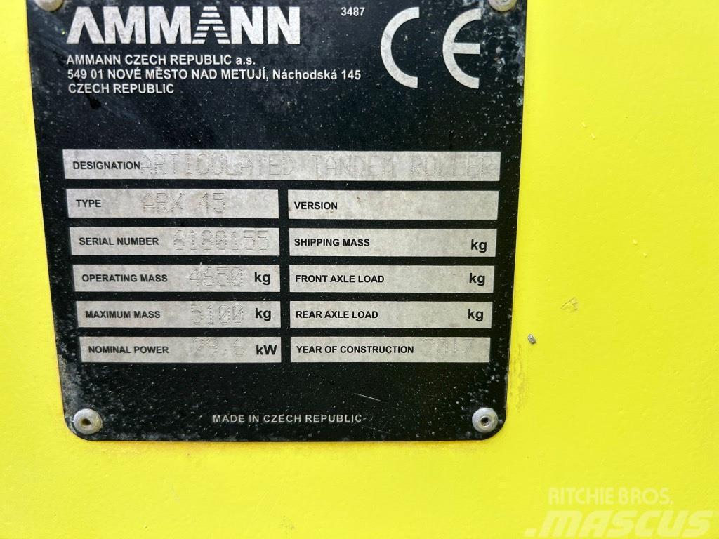 Ammann ARX45 ( 1400MM Wide Drum ) Ущільнювачі грунту
