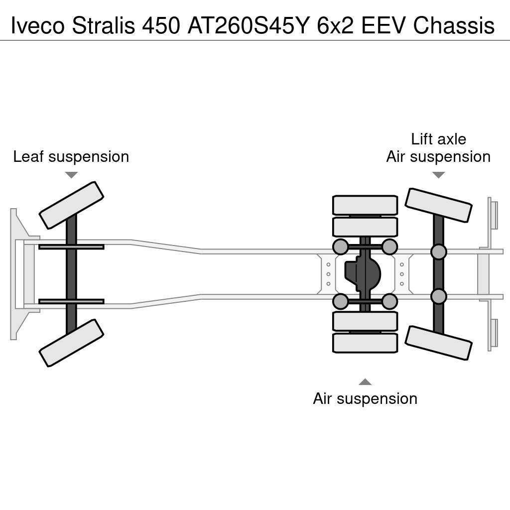 Iveco Stralis 450 AT260S45Y 6x2 EEV Chassis Шасі з кабіною