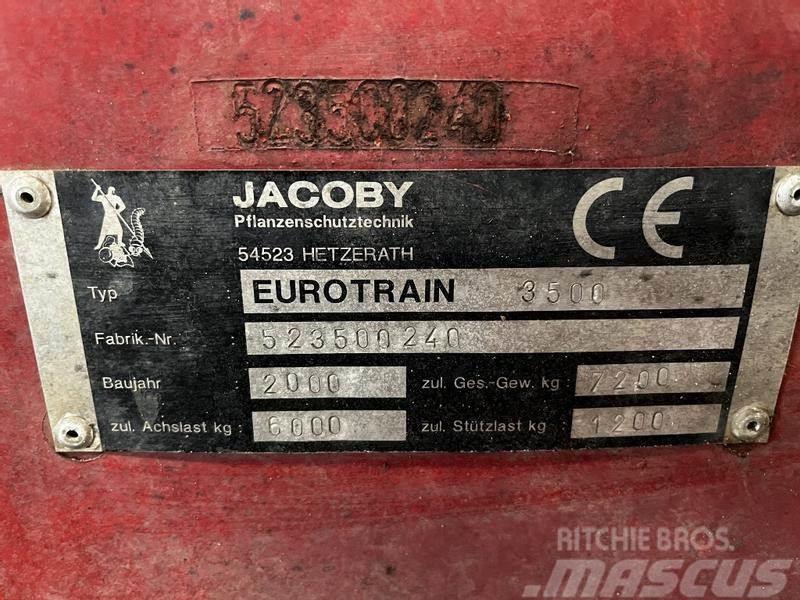 Jacoby EuroTrain 3500 27mtr. Причіпні обприскувачі