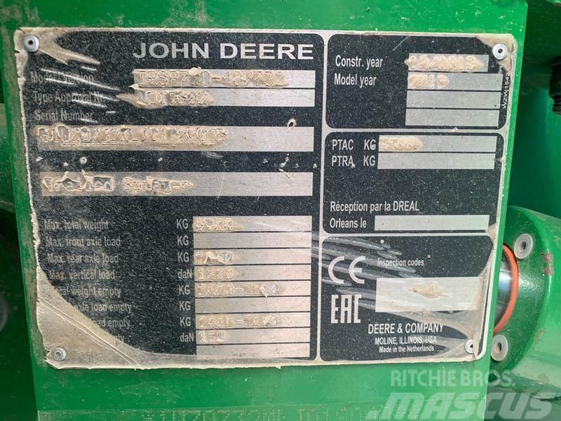 John Deere M732 Причіпні обприскувачі