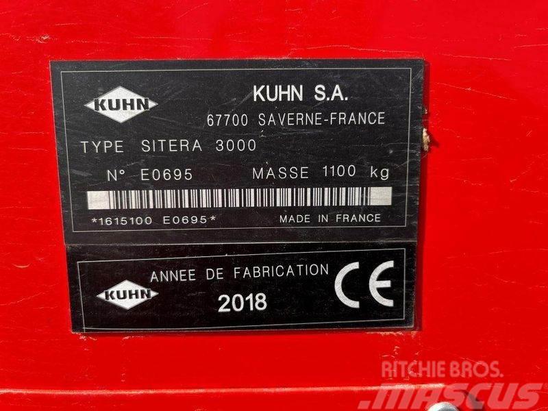 Kuhn Sitera 3000-24DS mit HR304D - alle Sähschare neu Сівалки