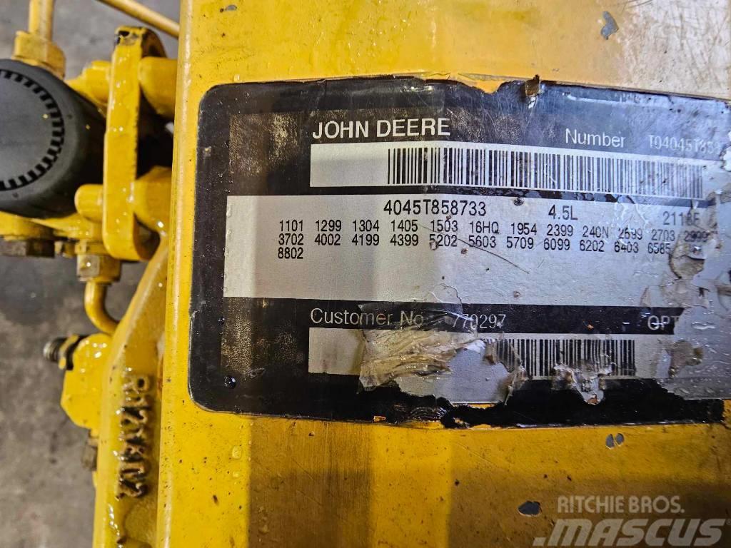 John Deere 4045 T Суднові енергетичні установки