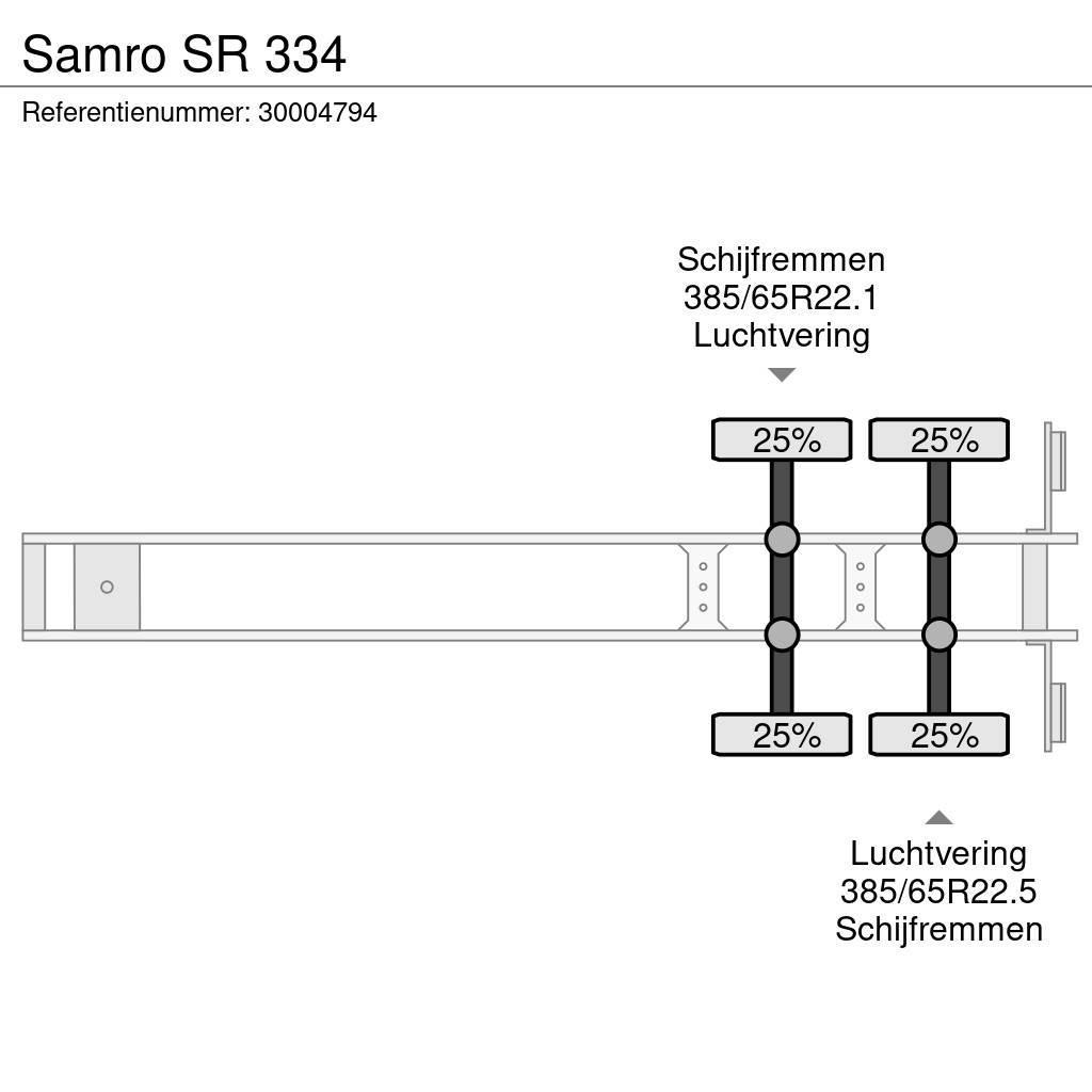 Samro SR 334 Напівпричепи з кузовом-фургоном