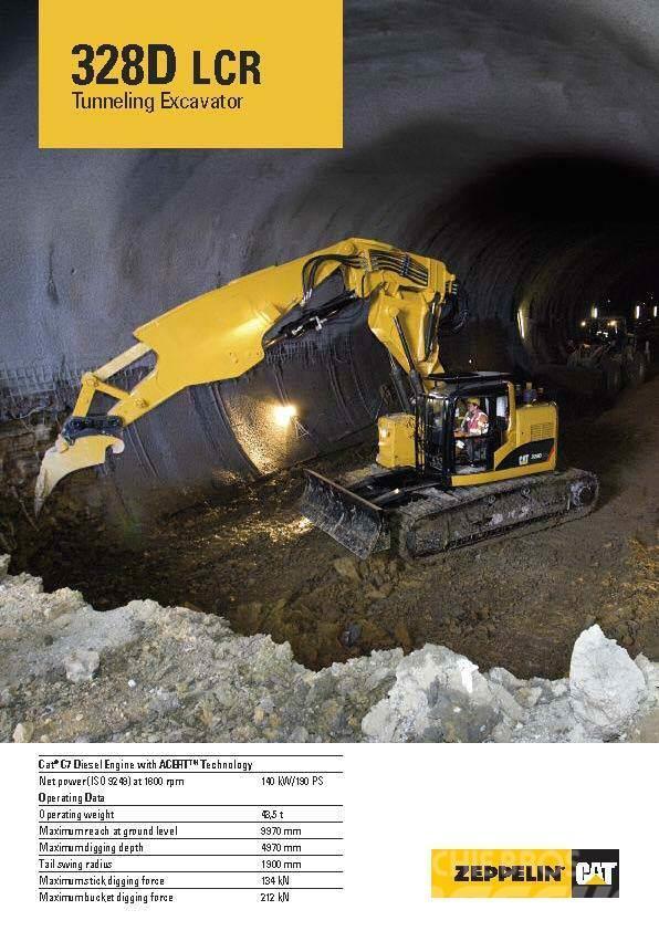 CAT 325 C CR tunnel excavator Гусеничні екскаватори