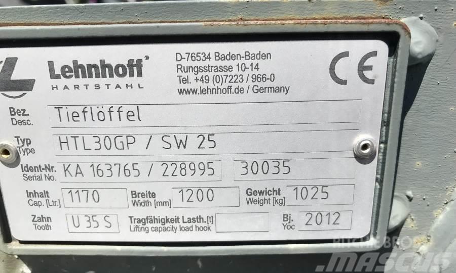 Lehnhoff 120 CM / SW25 - Tieflöffel Траншейні екскаватори