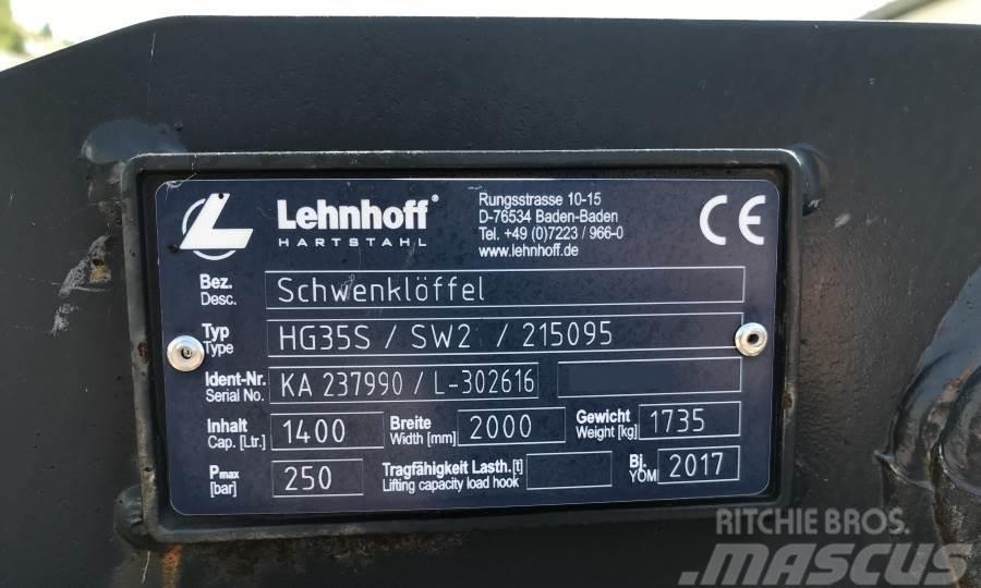 Lehnhoff 200 CM / SW25 - Schwenklöffel Траншейні екскаватори
