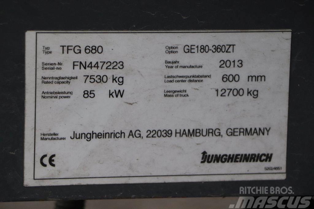 Jungheinrich TFG 680 Газові навантажувачі