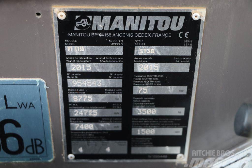 Manitou MT1135 Телескопічні навантажувачі