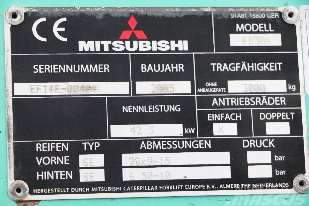Mitsubishi FD30N Дизельні навантажувачі