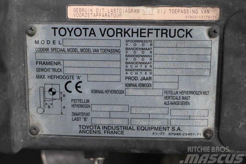 Toyota 42-7FDA50 Дизельні навантажувачі