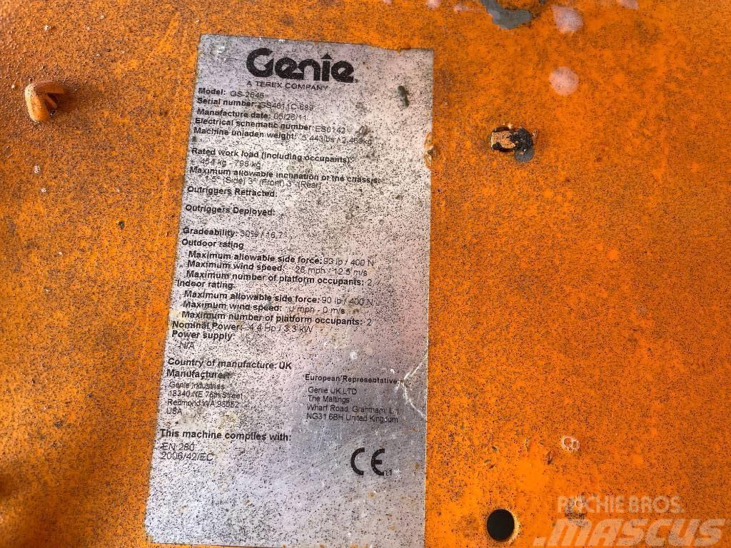 Genie GS 2646 Підйомники-ножиці