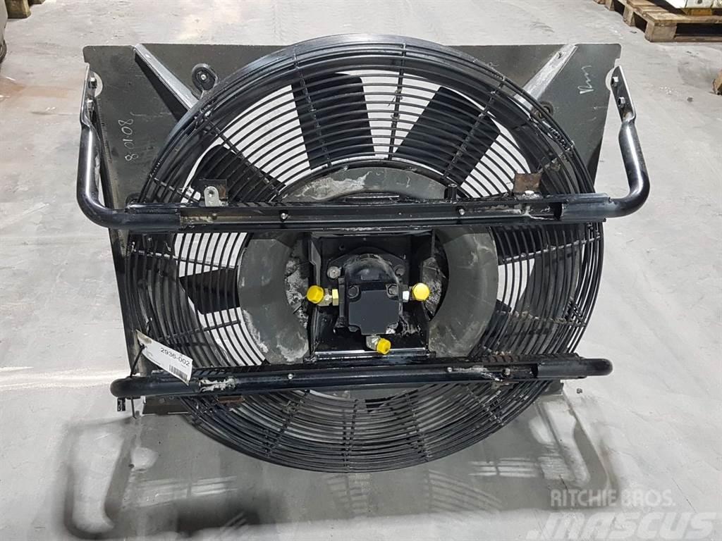 CAT 950H - Cooler fan/Kühlerlüfter/Koelvin Гідравліка