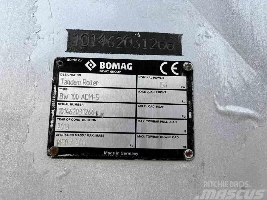 Bomag BW 100 ADM-5 Котки тротуарні