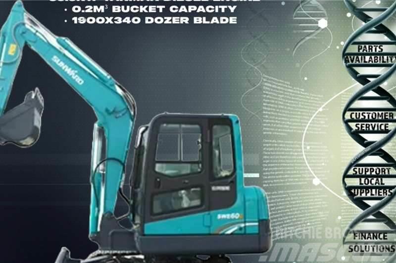  New SWE25UF 6 ton mini excavators Вантажівки / спеціальні
