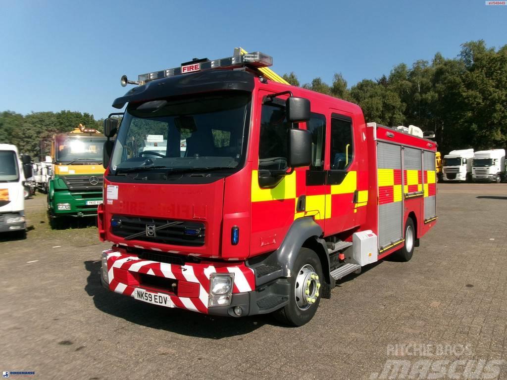Volvo FL280 4X2 RHD crewcab fire engine + pump & waterta Пожежні машини та устаткування