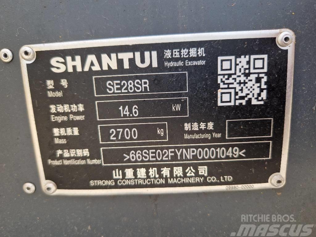 Shantui SE28SR Колісні екскаватори