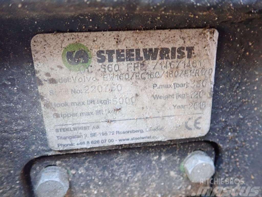 Steelwrist Hydr. Schnellwechsler passend Volvo EW160/EWR170E Швидкі з`єднувачі