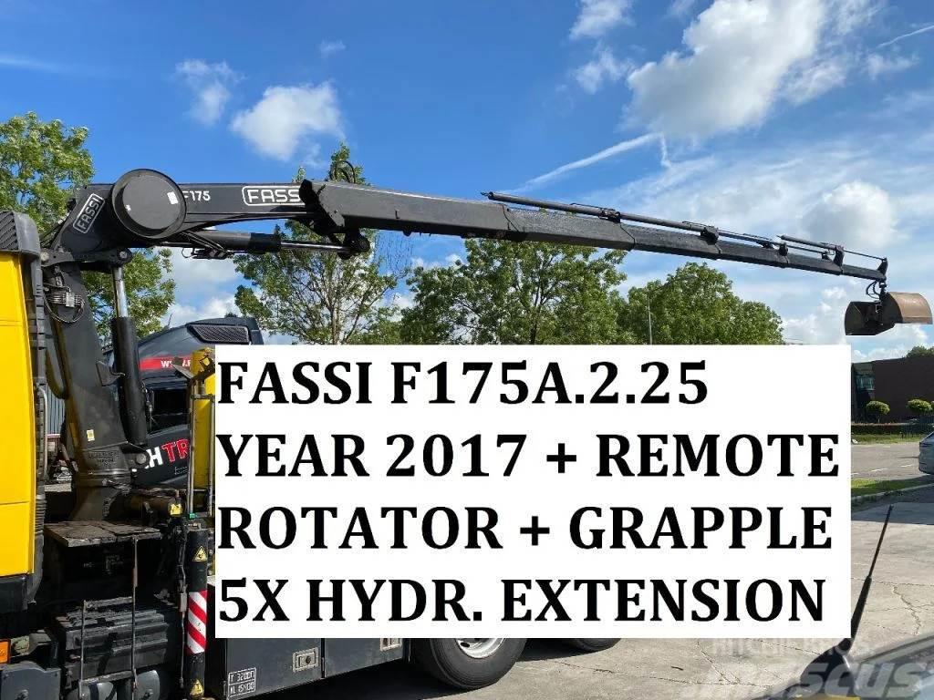 Fassi F175A.2.25 + REMOTE + ROTATOR + GRAPPLE F175A.2.25 Крани вантажників