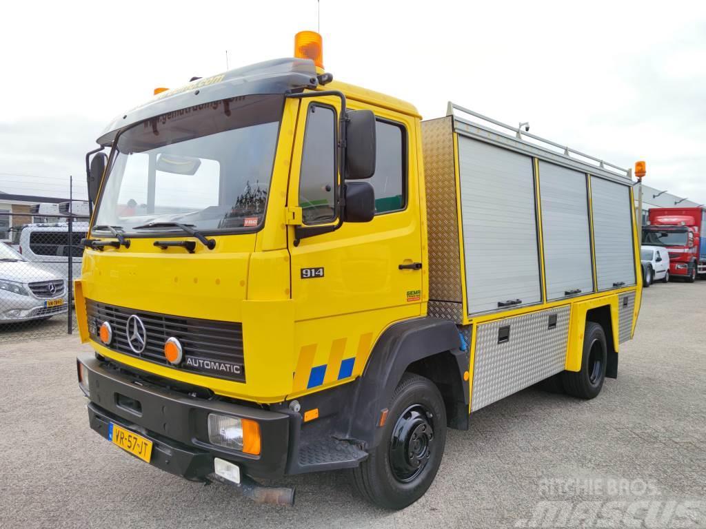 Mercedes-Benz 914 - Servicewagen - Agregaat 440 uur - 31.565km - Пожежні машини та устаткування