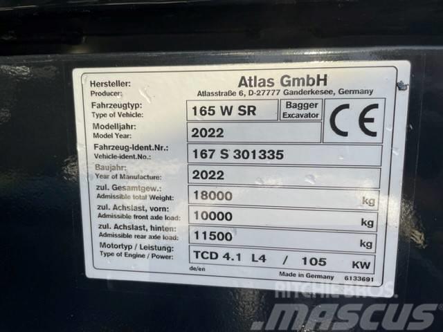 Atlas Hjulgrävare 165 WSR Колісні екскаватори