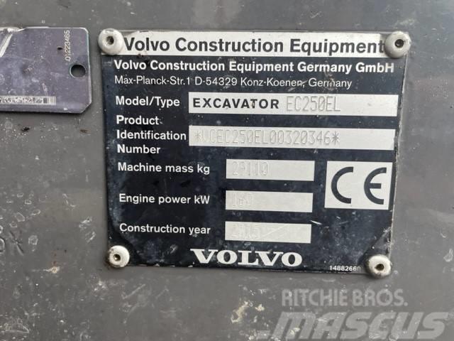 Volvo EC 250 EL Гусеничні екскаватори