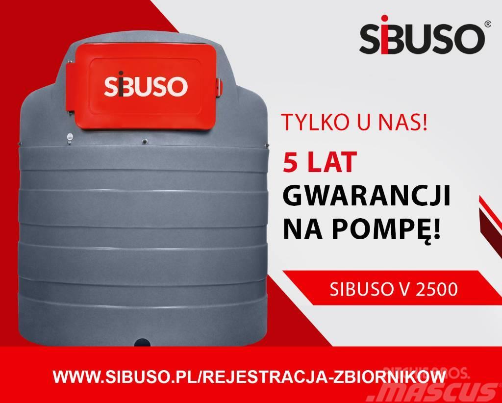 Sibuso 2500L zbiornik dwupłaszczowy Diesel Вантажівки / спеціальні