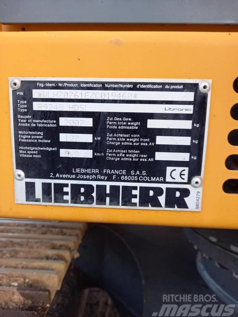 Liebherr R 924 B HD S L LITROIC Гусеничні екскаватори