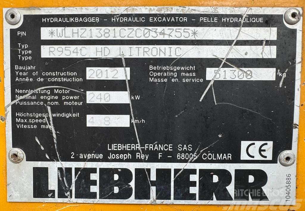 Liebherr R 954 C HD Гусеничні екскаватори