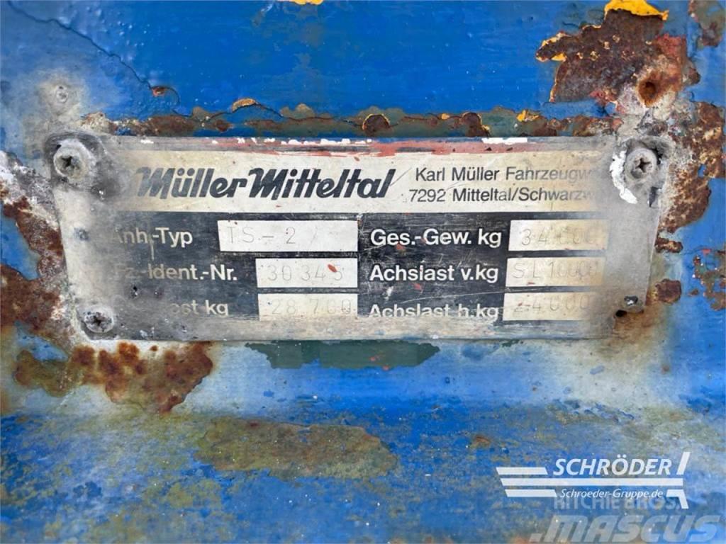 Müller MITTELTAL TS-2 Низькорамні причепи