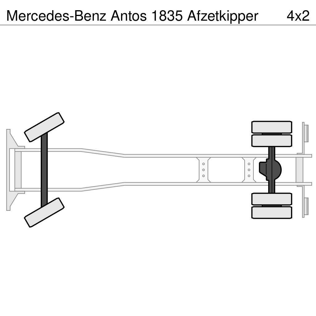 Mercedes-Benz Antos 1835 Afzetkipper Скіпові навантажувачі