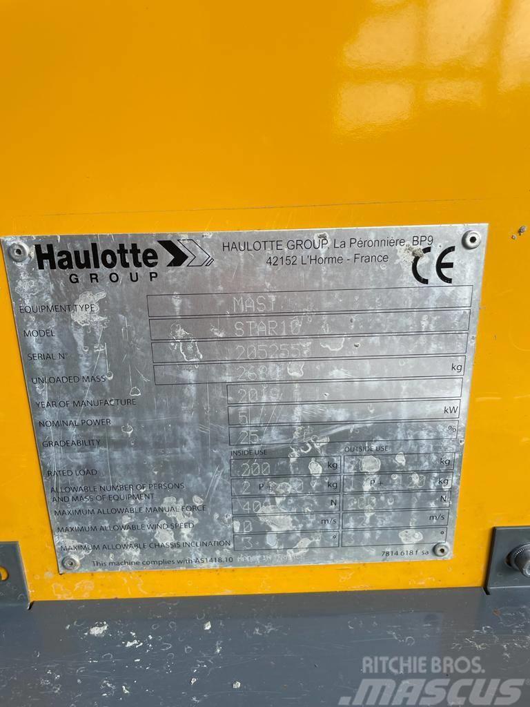 Haulotte Star 10 Вертикальні щоглові підйомники