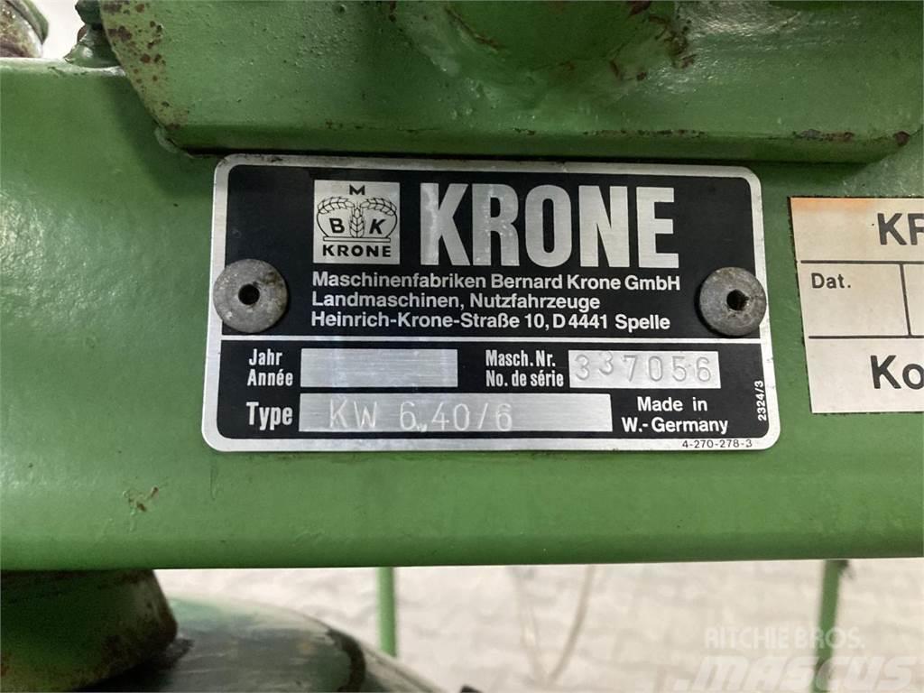 Krone KW 6.40/6 Граблі і сінозворушувачі