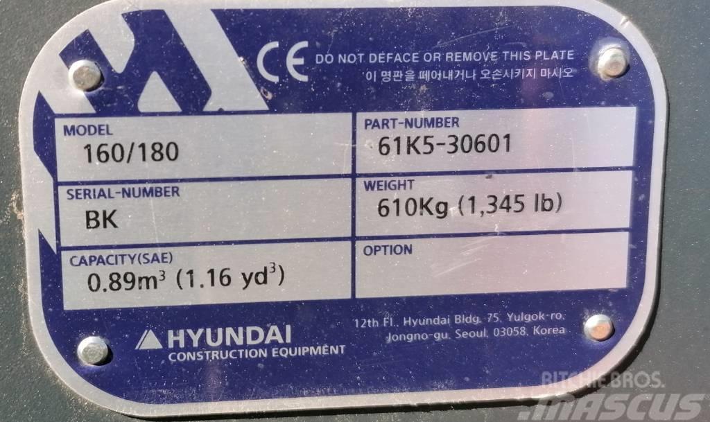 Hyundai 0.89m3_HX180 Ковші