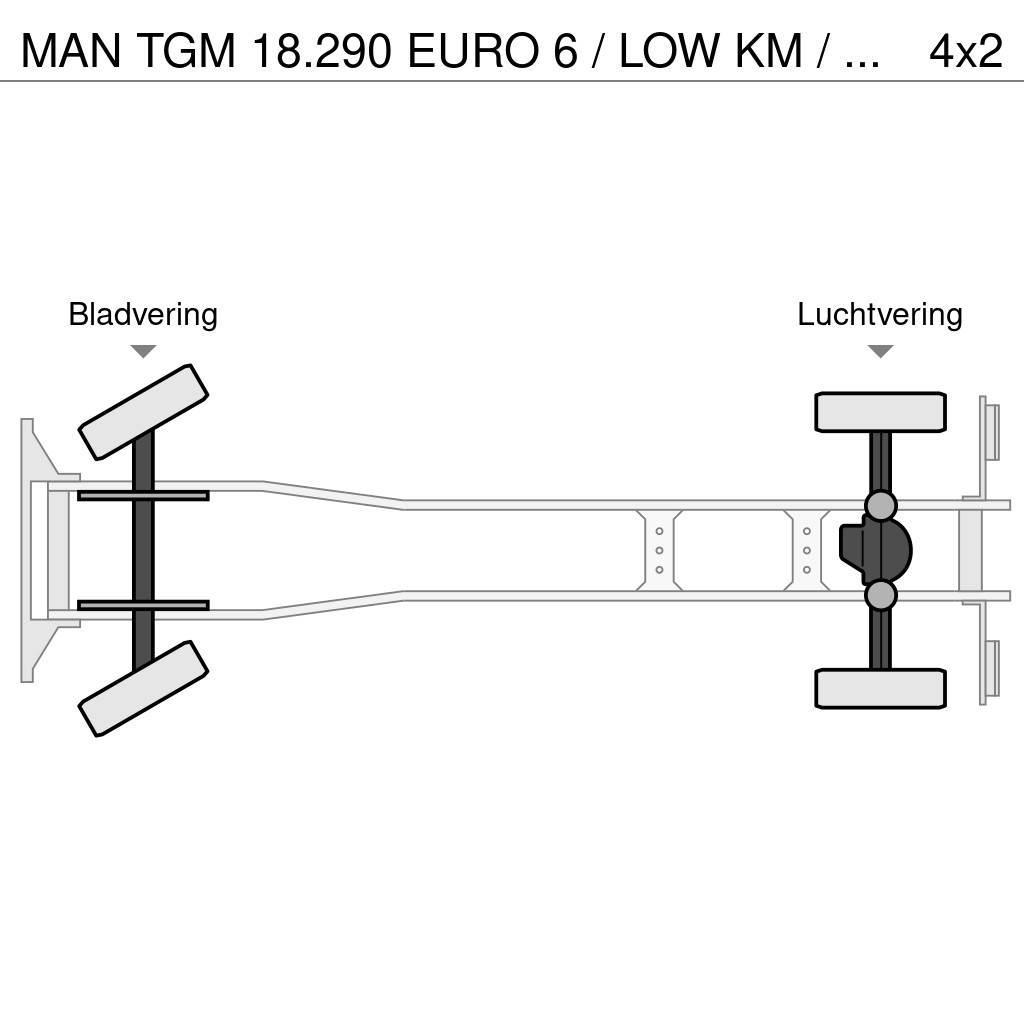 MAN TGM 18.290 EURO 6 / LOW KM / KOLKENZUIGER / PERFEC Комбі/Вакуумні вантажівки