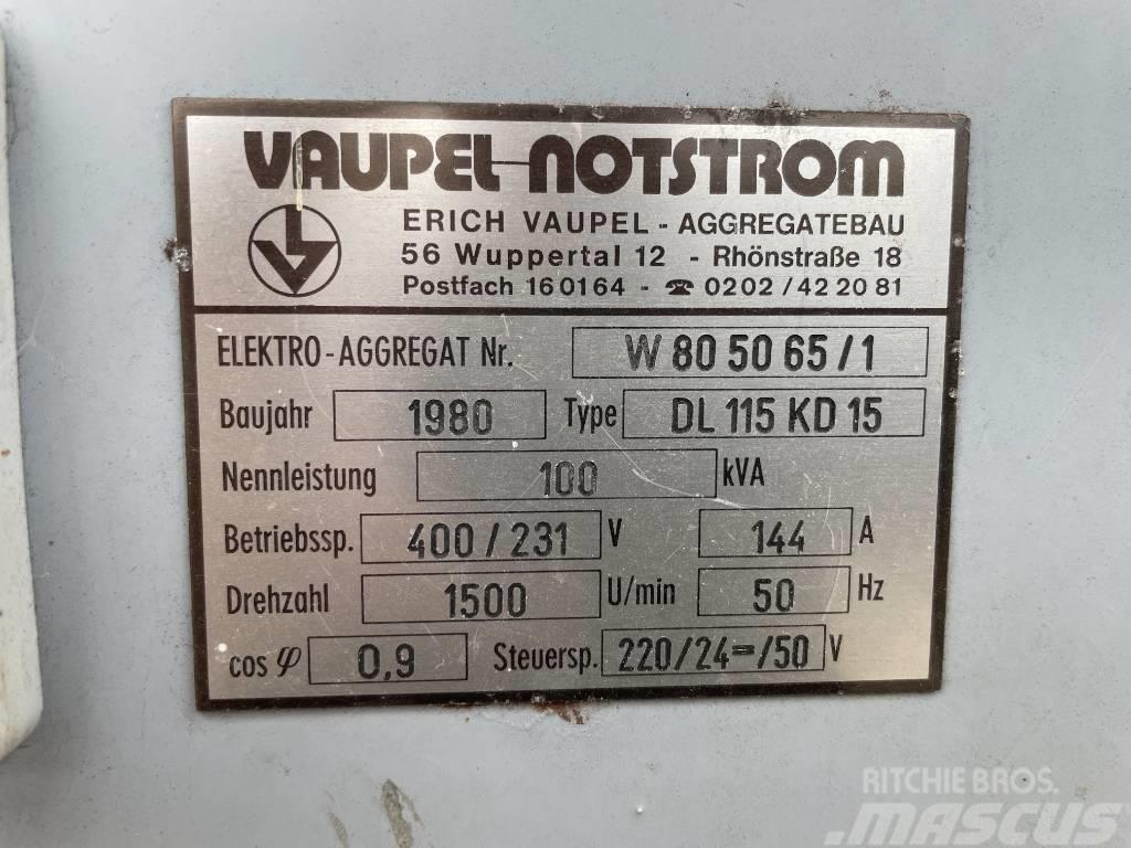  Notstromaggregat Vaupel 100 kVA Дизельні генератори
