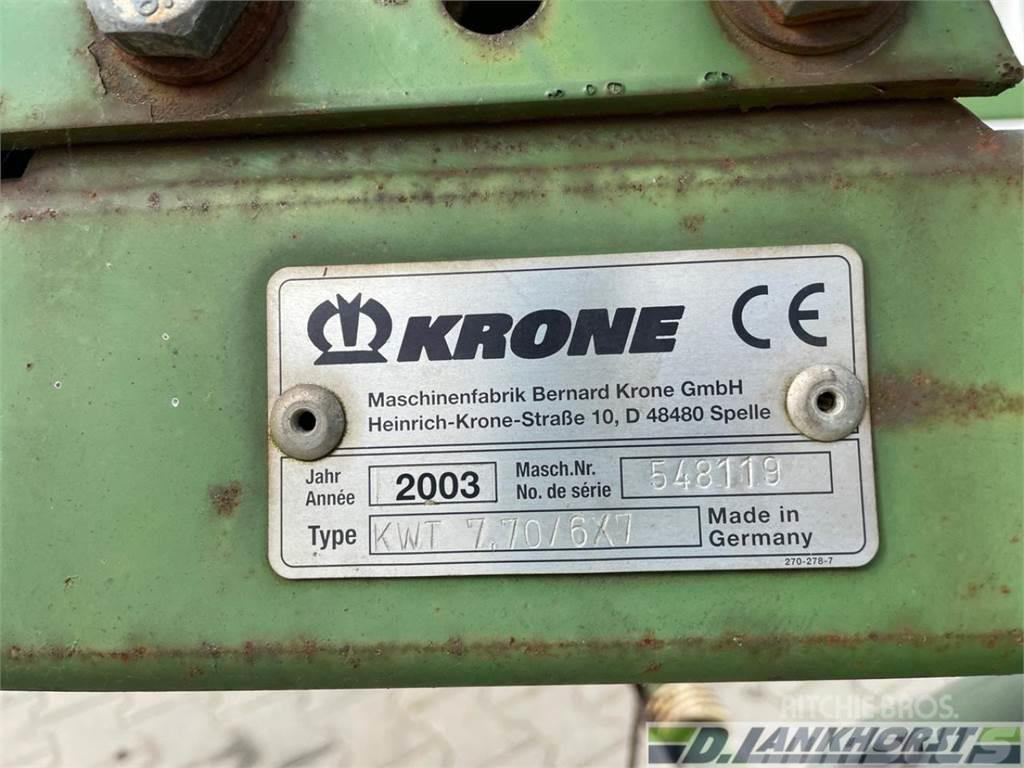 Krone KW 7.70/ 6x7 Граблі і сінозворушувачі