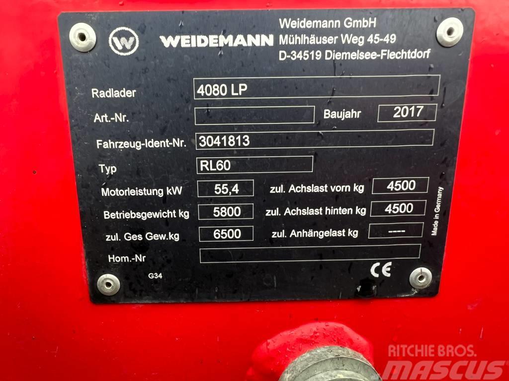 Weidemann 4080LP Багатофункціональне обладнання для вантажних і землекопальних робіт