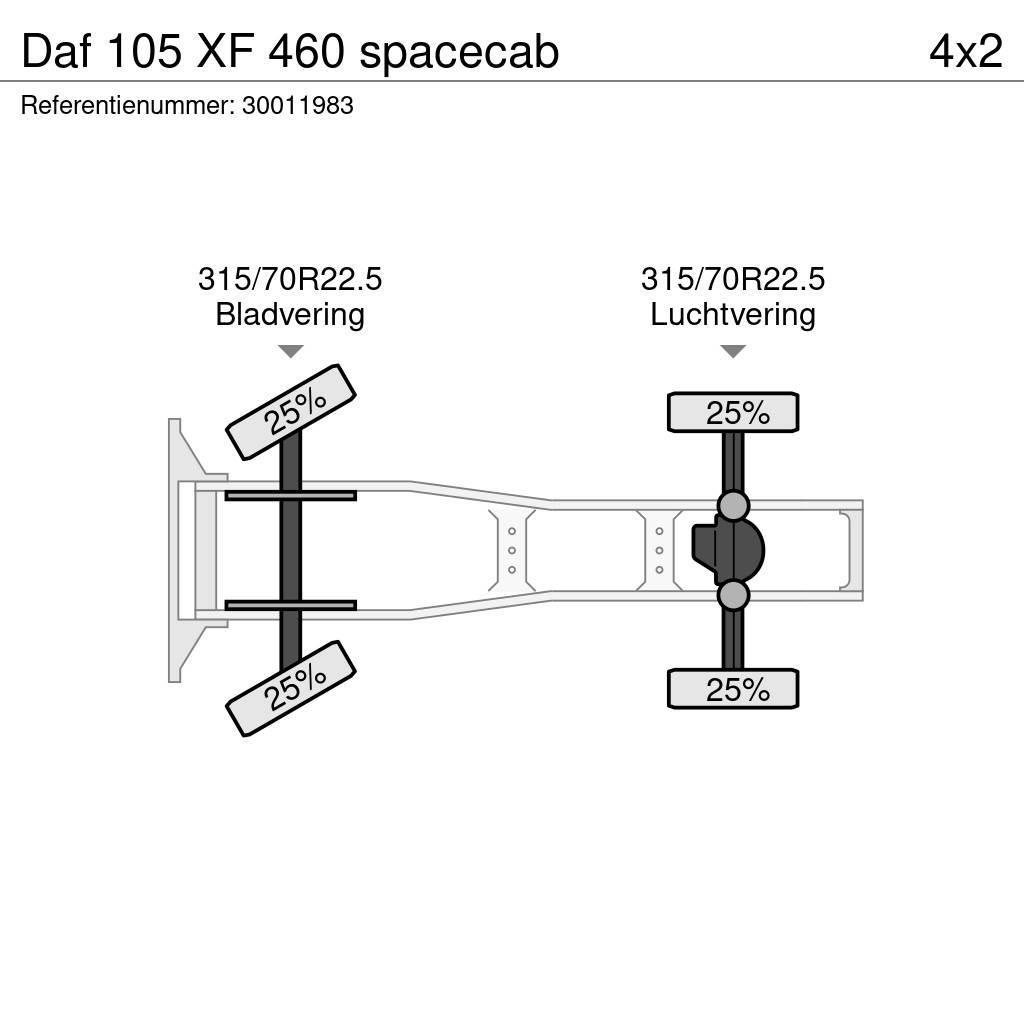 DAF 105 XF 460 spacecab Тягачі