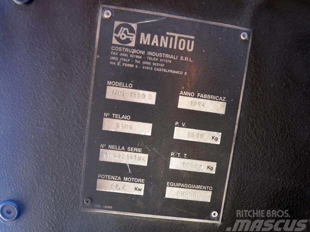Manitou MVT 1330 S Телескопічні навантажувачі