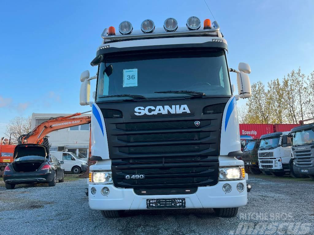 Scania R490LB6X2*4HNB, Euro6, Retarder, Lenkt+Lift Achse Розбірні напівричепи
