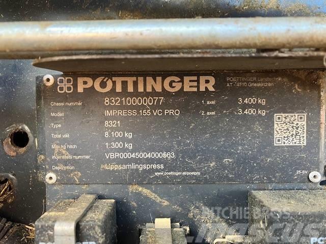 Pöttinger Impress 155 VC PRO Рулонні прес-підбирачі