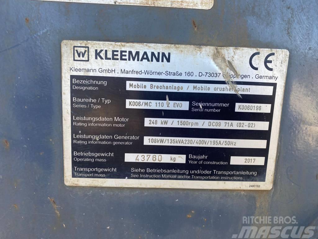 Kleemann MC 110 Z Evo Мобільні дробарки