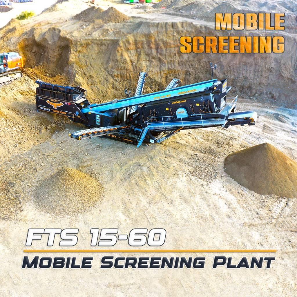 Fabo FTS 15-60 MOBILE SCREENING PLANT Мобільні грохоти