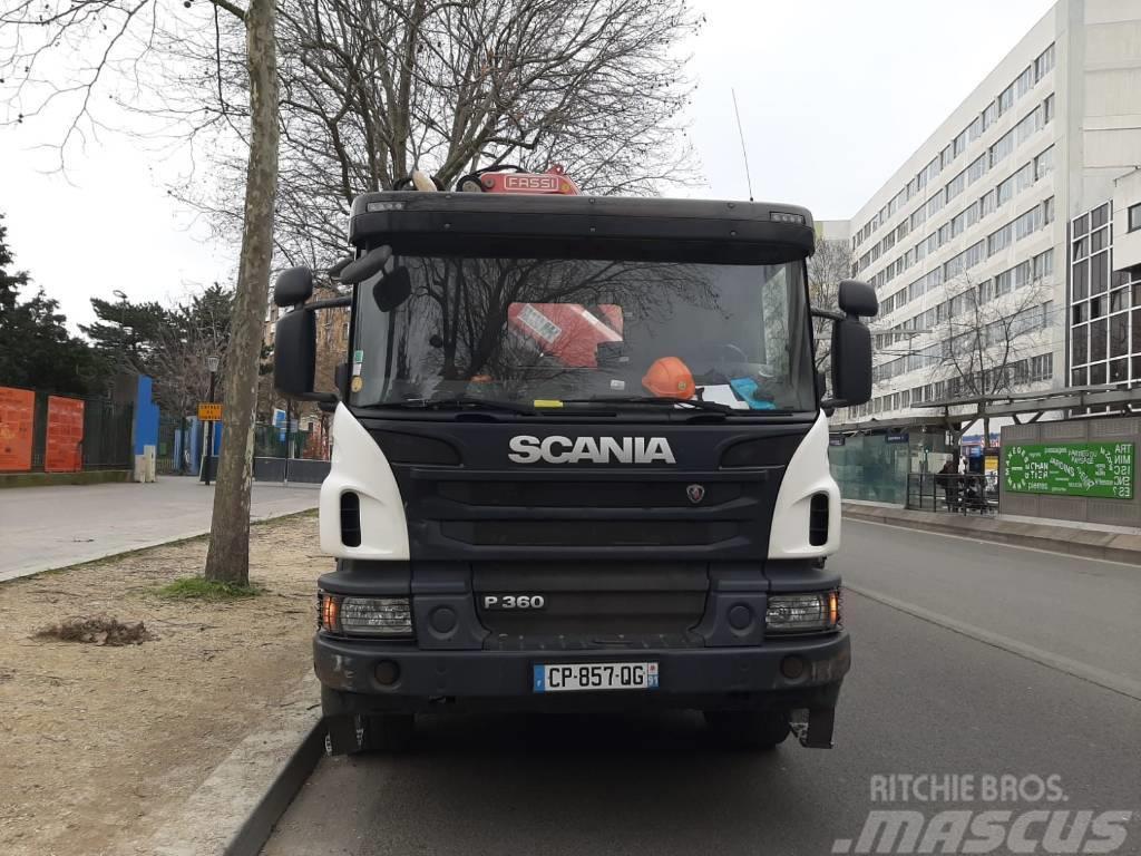 Camion porteur Scania P360 35TM Euro 5 Автокрани