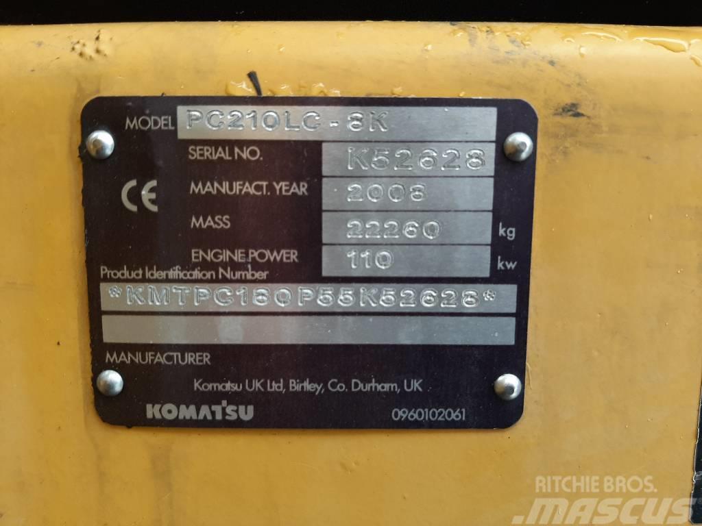Komatsu PC 210 LC-8 Гусеничні екскаватори