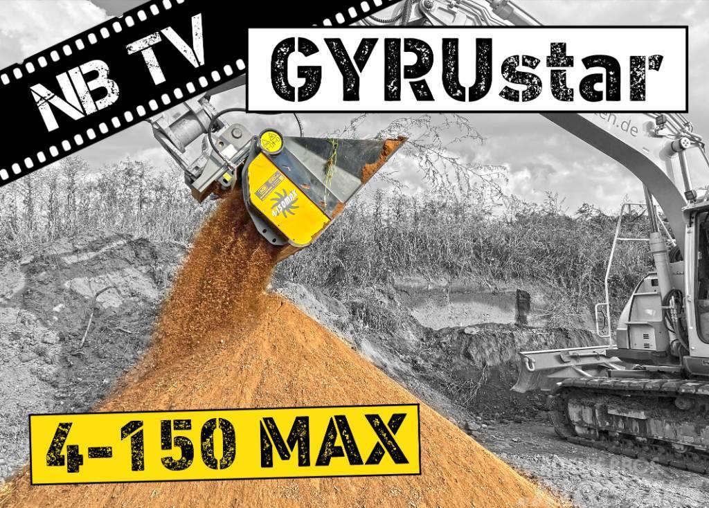 Gyru-Star 4-150MAX (opt. Verachtert CW40, Lehnhoff) Просівні ковші