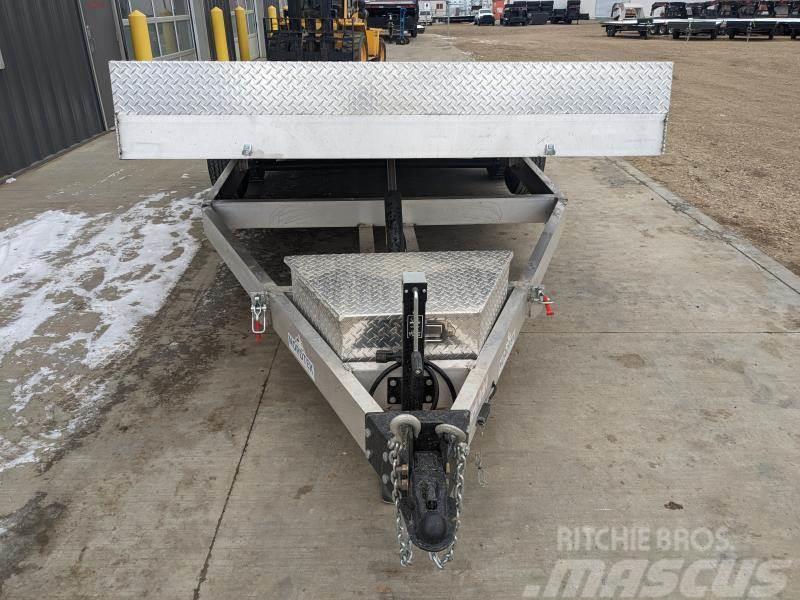  82 x 18' Aluminum Hydraulic Tilt Deck Trailer 82 x Трейлери колесного транспортного засобу