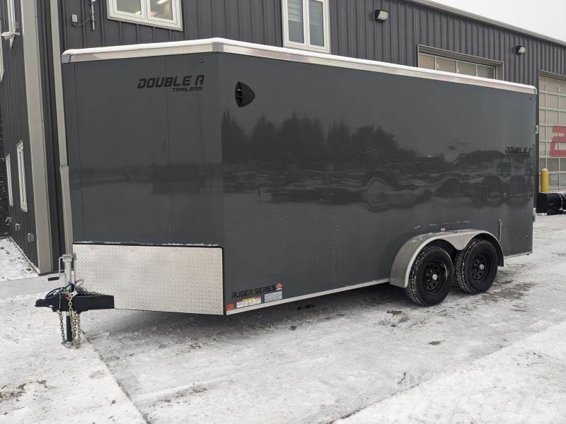 Double A Trailers 7' x 16' Cargo Enclosed Trailer Double A Trailers  Причепи-фургони
