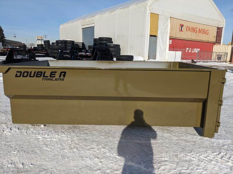  Roll Off Dump Trailer 14ft Bin -12 Yard Capacity R Самоскиди