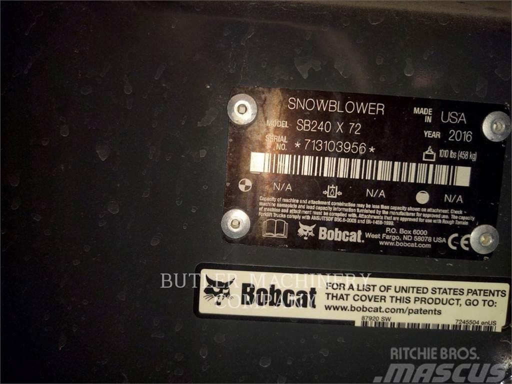 Bobcat SB240 X72 Снігомітли
